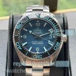 Hot Sale - Replica Omega Seamaster Planet Ocean Ultra Deep 75th Anniversary 45.5mm Blue Ombre Dial